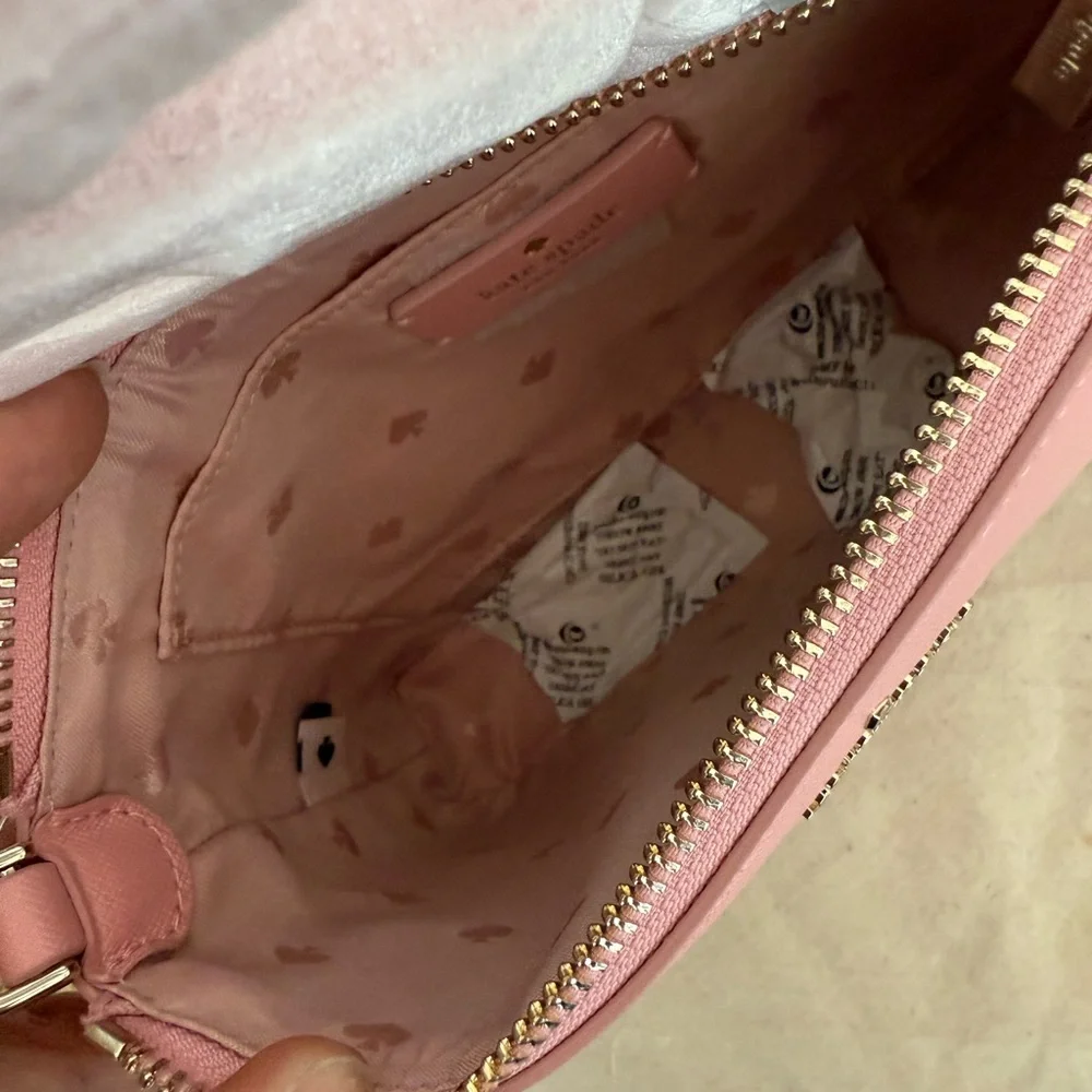Kate Spade Pink Glitter Crossbody Bag - Picture 6 of 7
